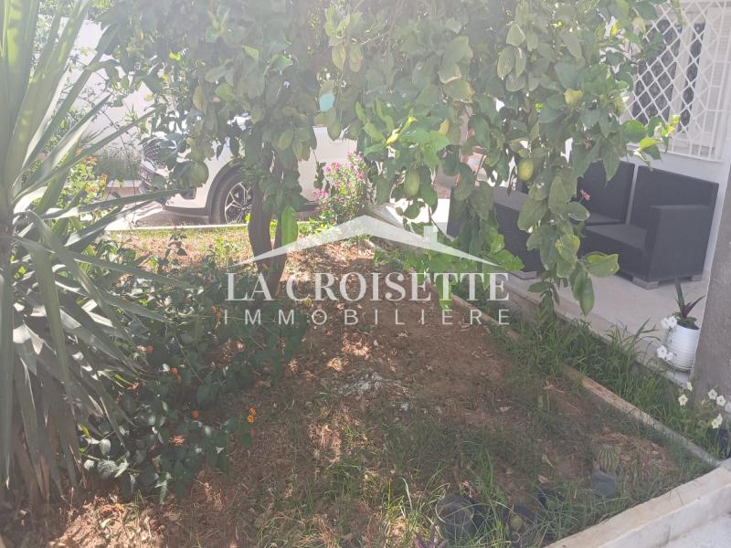 Rez-de-chaussée de villa S+2 meublé à La Marsa